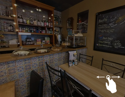 cafe / restaurant 360 degree photography