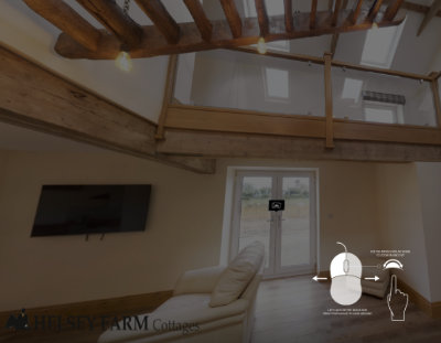 virtual tour for a holiday home